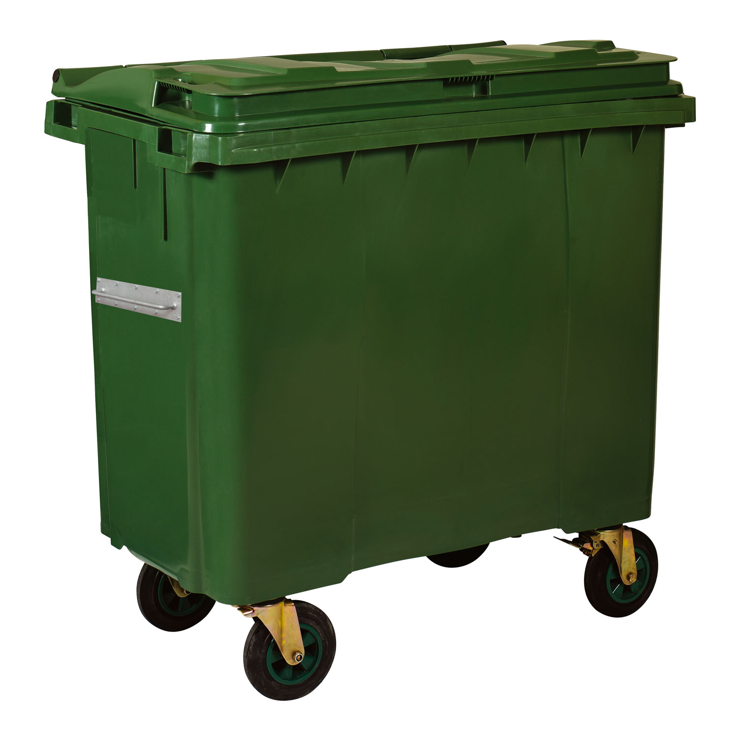 Plastic Waste Container 770 l Green